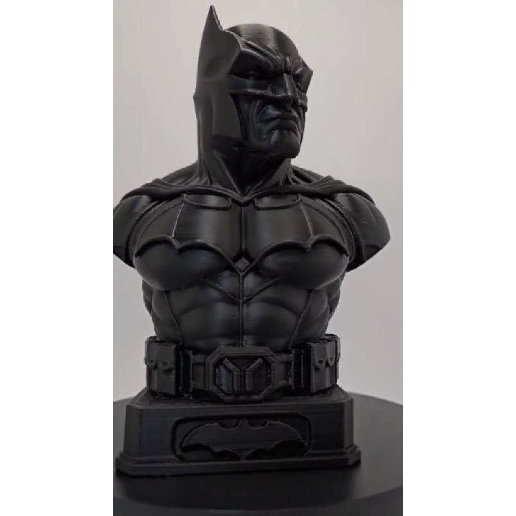 Busto Batman 16cm Estátua Decorativa Geek Impressão 3D Colecionável