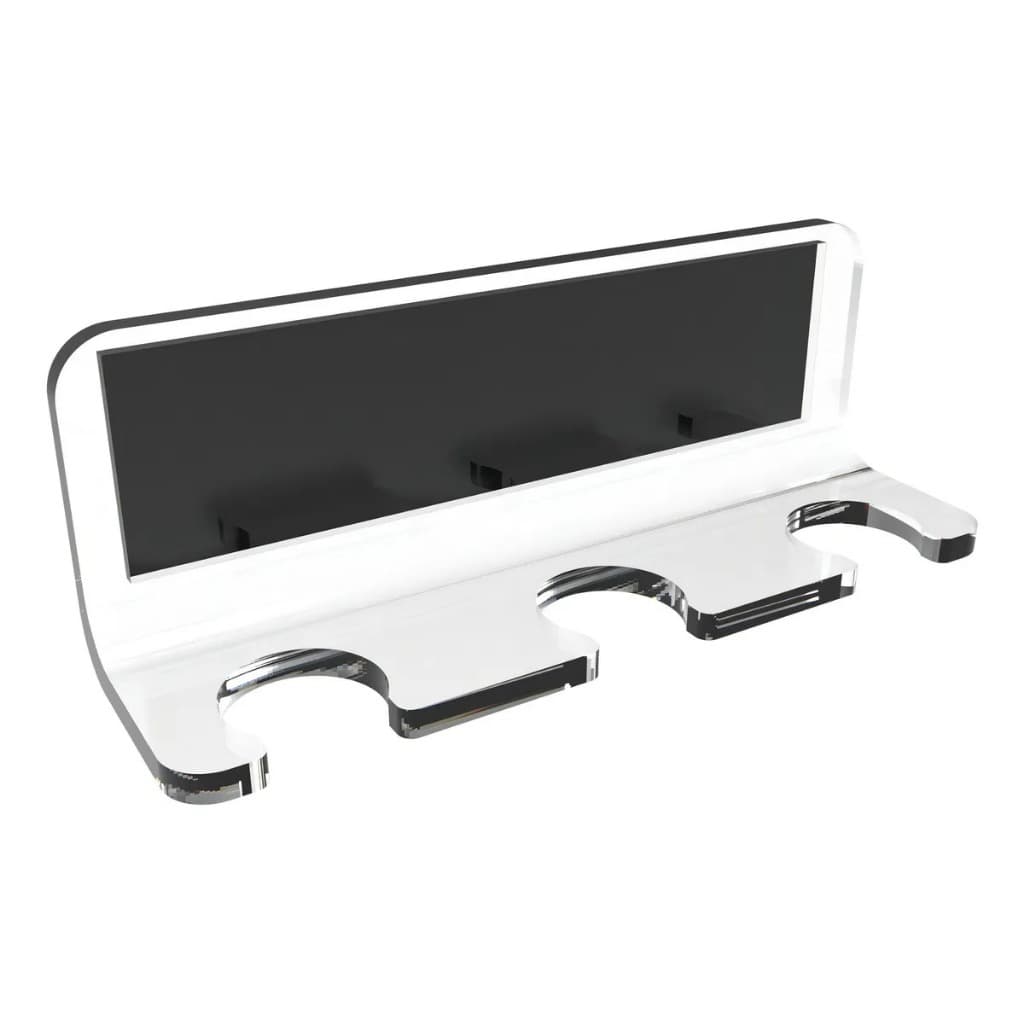 Suporte Fixo Organizador De Parede Porta Escovas De Dente