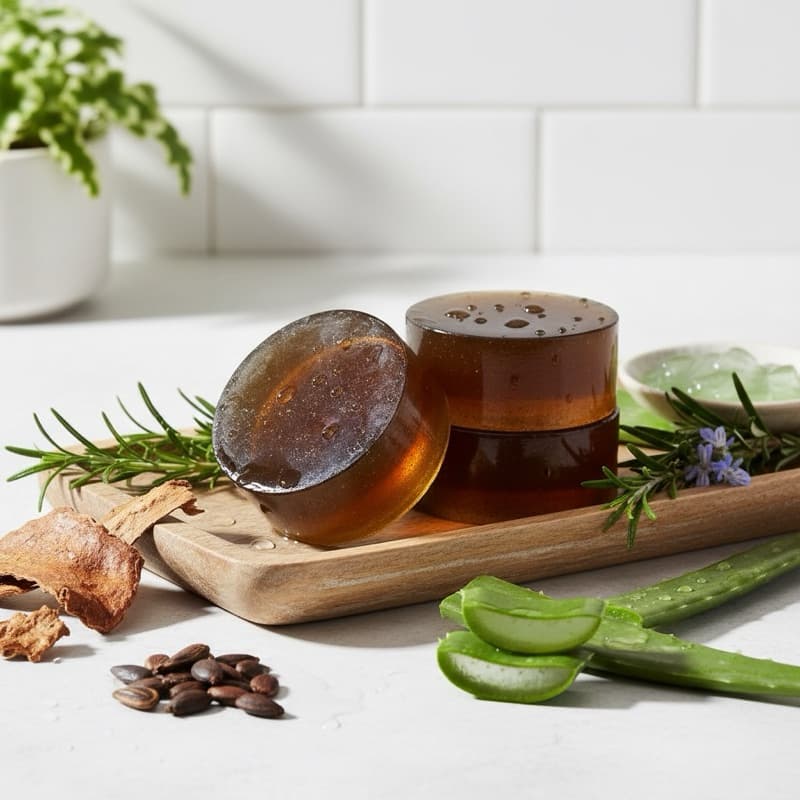 Xampu Sólido Juba de Leão - Crescimento - Antiqueda - Renovação - Cronograma capilar - Produto Vegano - Projeto Rapunzel