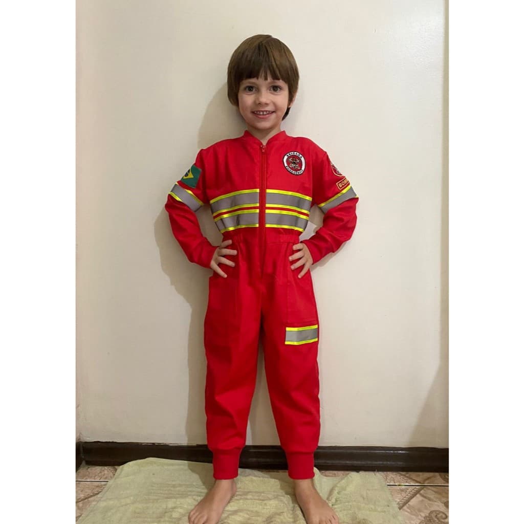 MACACÃO TEMÁTICO BOMBEIRO