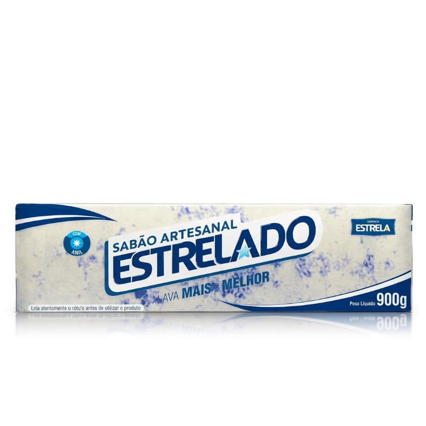 Sabão Caseiro Estrelado Artesanal 900g - PROMOÇÃO