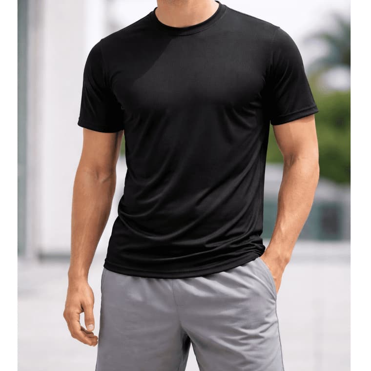 Camisa Dry Fit Masculina Leve Confortável Treino Academia Corrida Respirável
