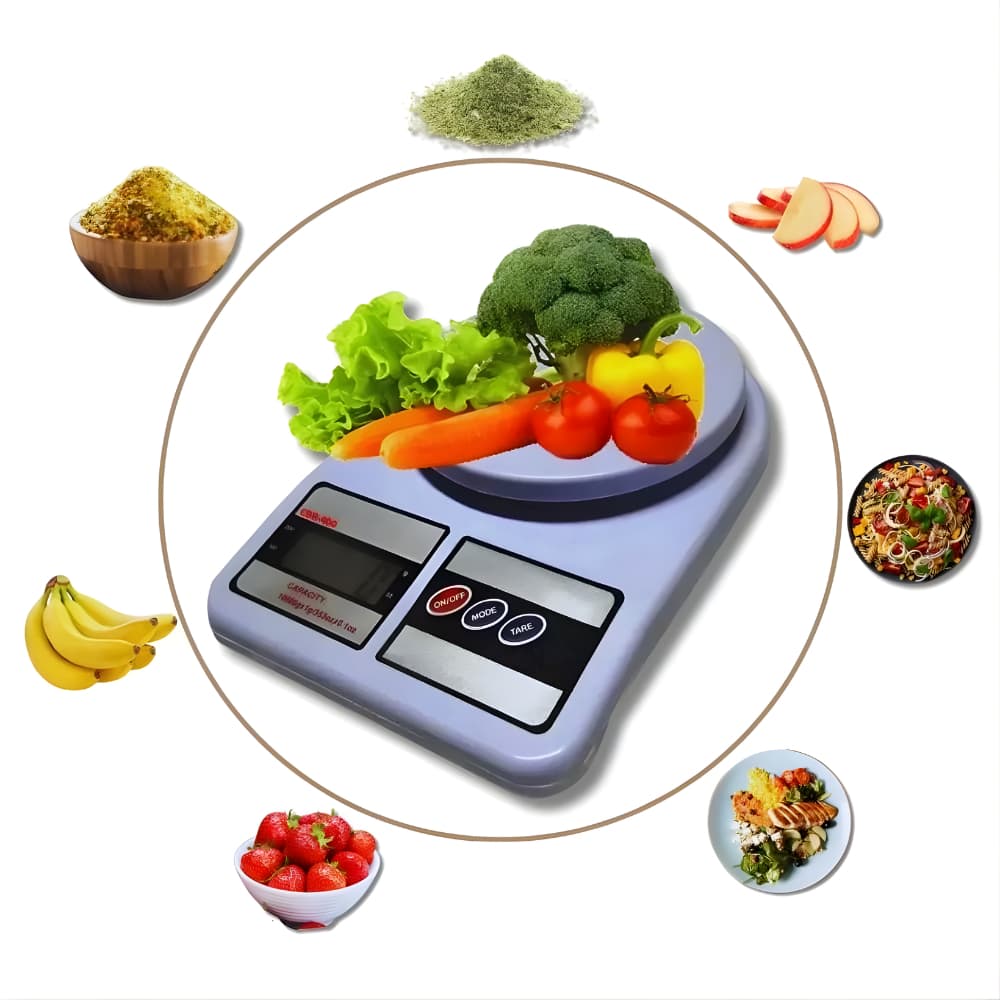 Balança Digital de Cozinha Confeitaria Dieta SF-400 – 10kg Alta Precisão
