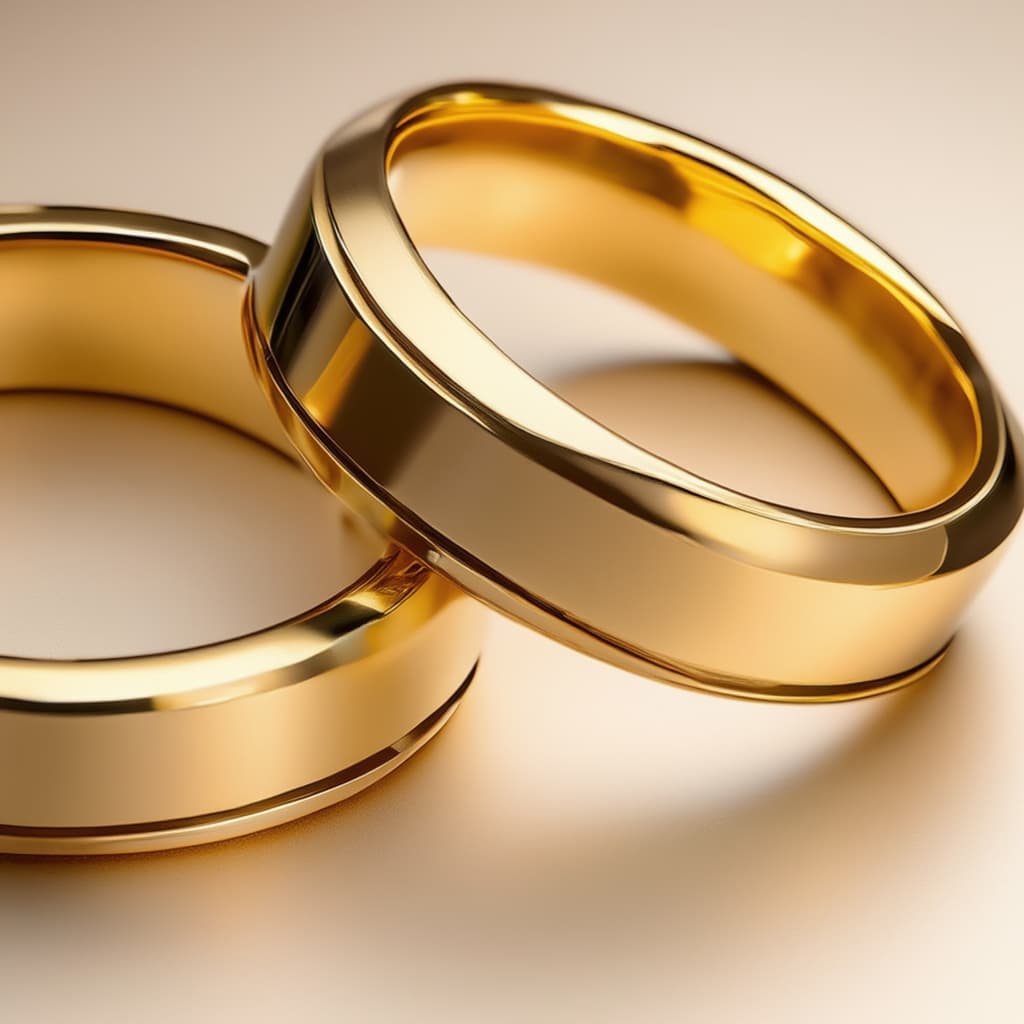 Aliança de Casamento Noivado Grossa 6mm Kit 2 Alianças + Anel Solitário Resistente a Riscos