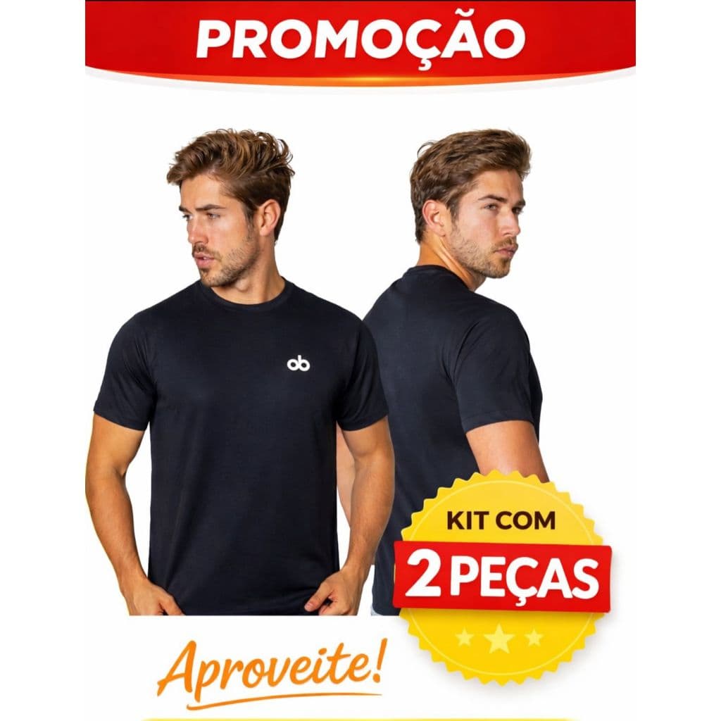 Kit2 Camisetas Masculina Premium Own.B Off White Envio Imediato