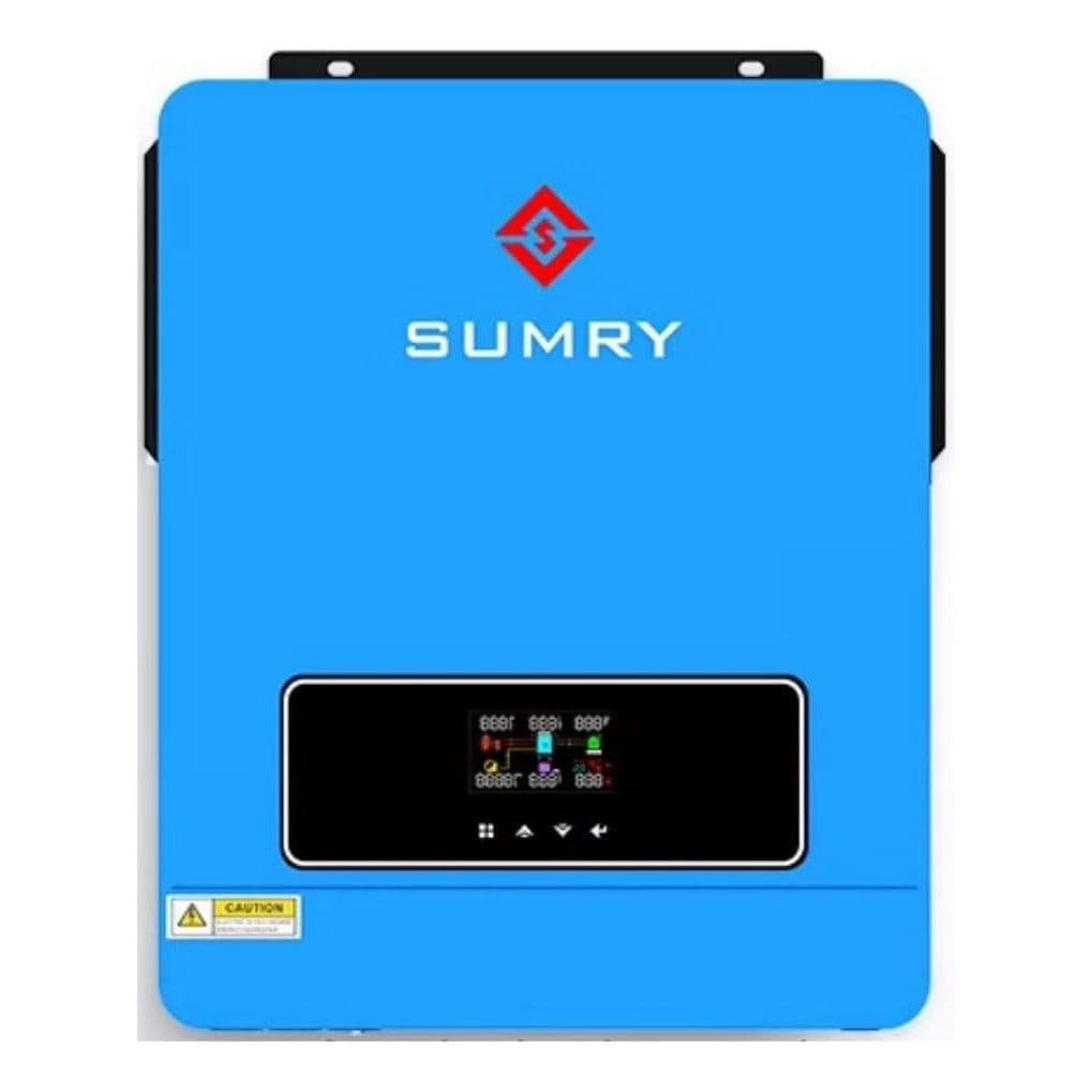 Inversor Solar Híbrido Sumry 3.6kw/6.2kw 24v/48v 220v Saída Dupla Mppt
