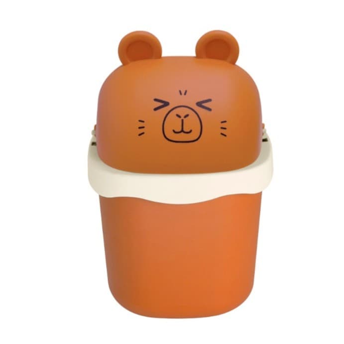 Lixeira Decorativa para Mesa - Capivara e outros animais 1,5L com Design Encantador e Praticidade