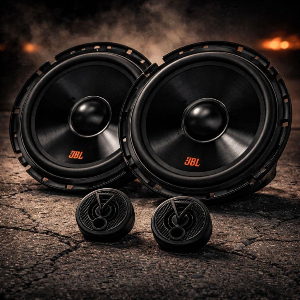 Kit Duas Vias Jbl Flex4 6 Polegadas 110w Par 62vfx55