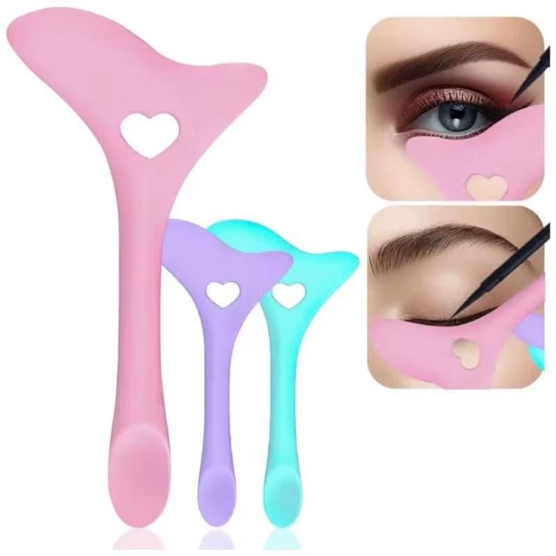 Delineador De Silicone Reutilizável/Ferramenta De Maquiagem Para Desenho/Batom