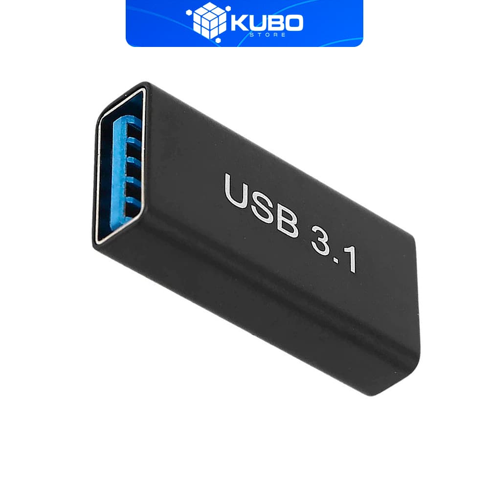Adaptador Conector 3.1 USB-A para Tipo-C ( Fêmea-Fêmea )