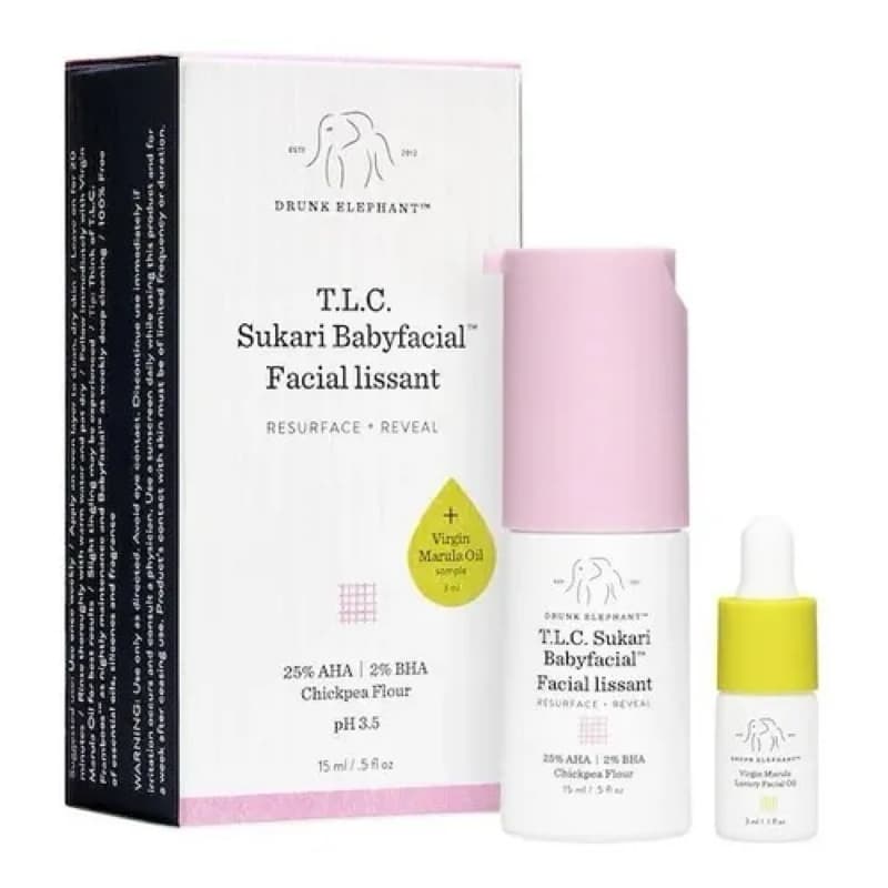 Drunk Elephant T.L.C. Sukari Babyfacial Soin Lissant Visage