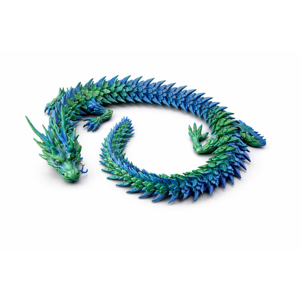 Dragão Articulado 3D Flexível Colecionável Dragon Hatchling Boneco Dragão Decorativo