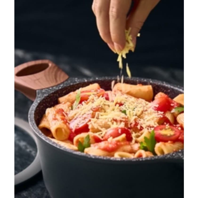 Jogo de Panelas Cerâmica Antiaderente Preto Conjunto 5 Panelas com Tampa Cozinha Moderna Resistente