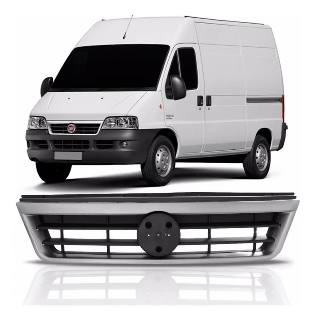 GRADE DIANTEIRA FIAT DUCATO 2005 2006 2007 2008 2009 2010 2011 2012 2013 2014 2015 COM FRISO PRIMER