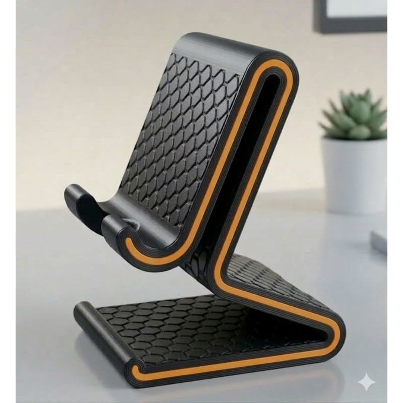 Suporte de Celular de Mesa  - Design Gamer impressão 3D