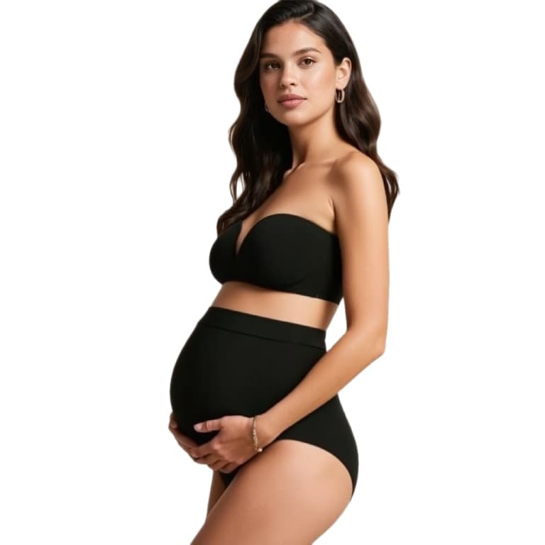Calcinha Tanga Gestante Maternidade Sem Costura
