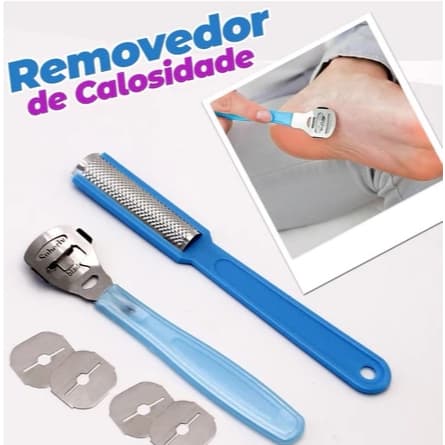 Removedor de Calosidade, Lixas para calos, Pés macios e Tratamento para calos /Cor aleatória