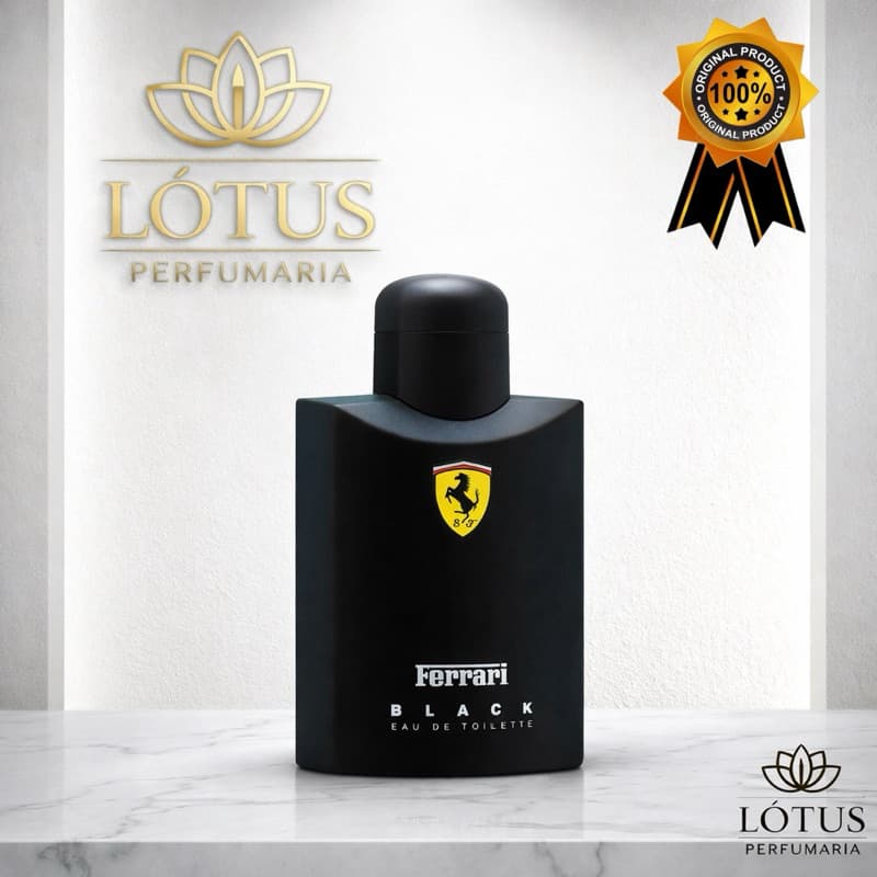 Perfume Masculino Scuderia Ferrari Black- 125ml- EDT- Original