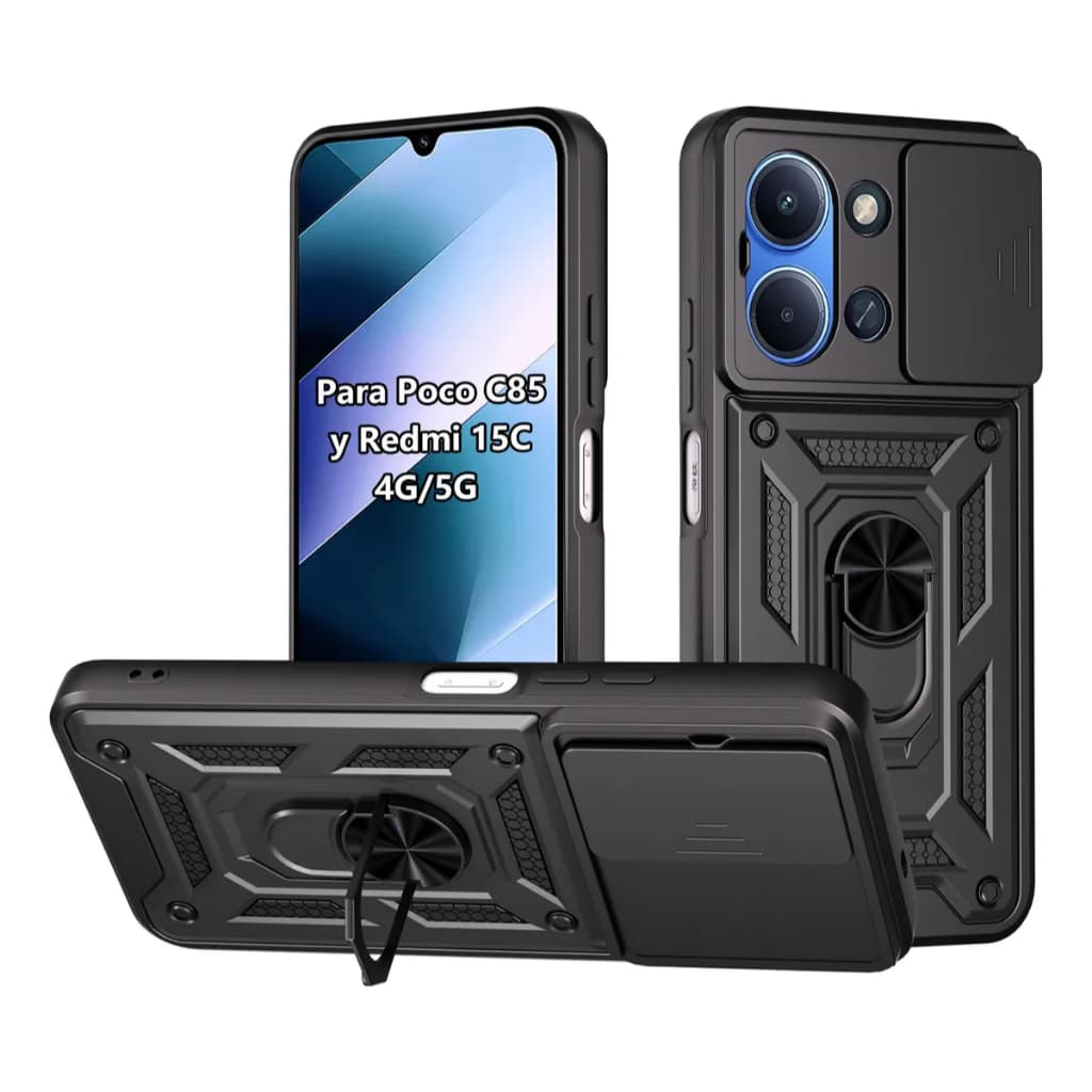 Capa Capinha Para XIAOMI REDMI 15C/POCO C71 4G/NOTE 14 PRO/POCO X7 5G/POCO X7 PRO/A5/poco c85 Armadura Militar