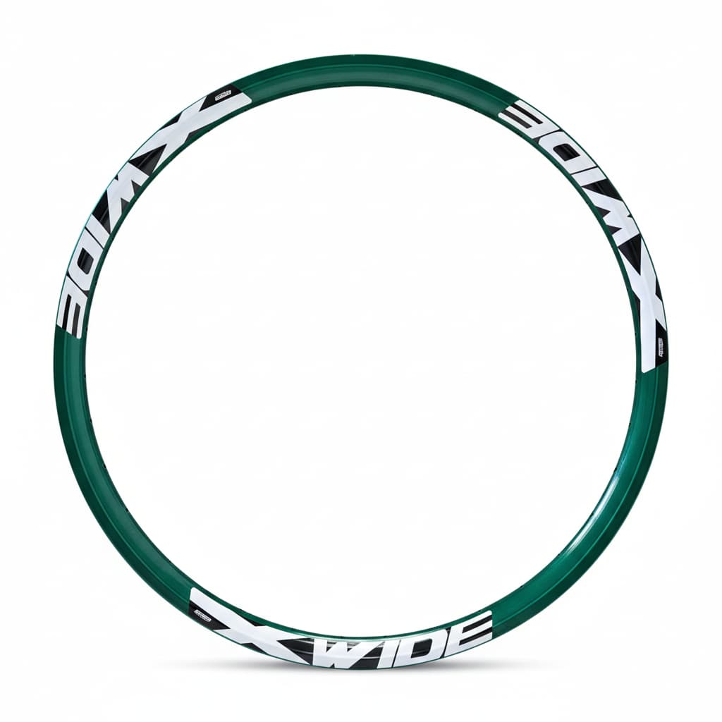 Aro 26 XWide Verde Para Bike e Bike Elétrica Alumínio Reforçado Disco 36 Furos 26 1.9 Belumi
