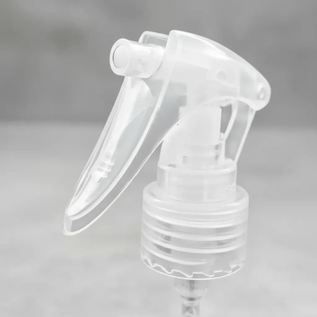 50 Válvula Mini Trigger Gatilho Spray Natural Transparente 24/410