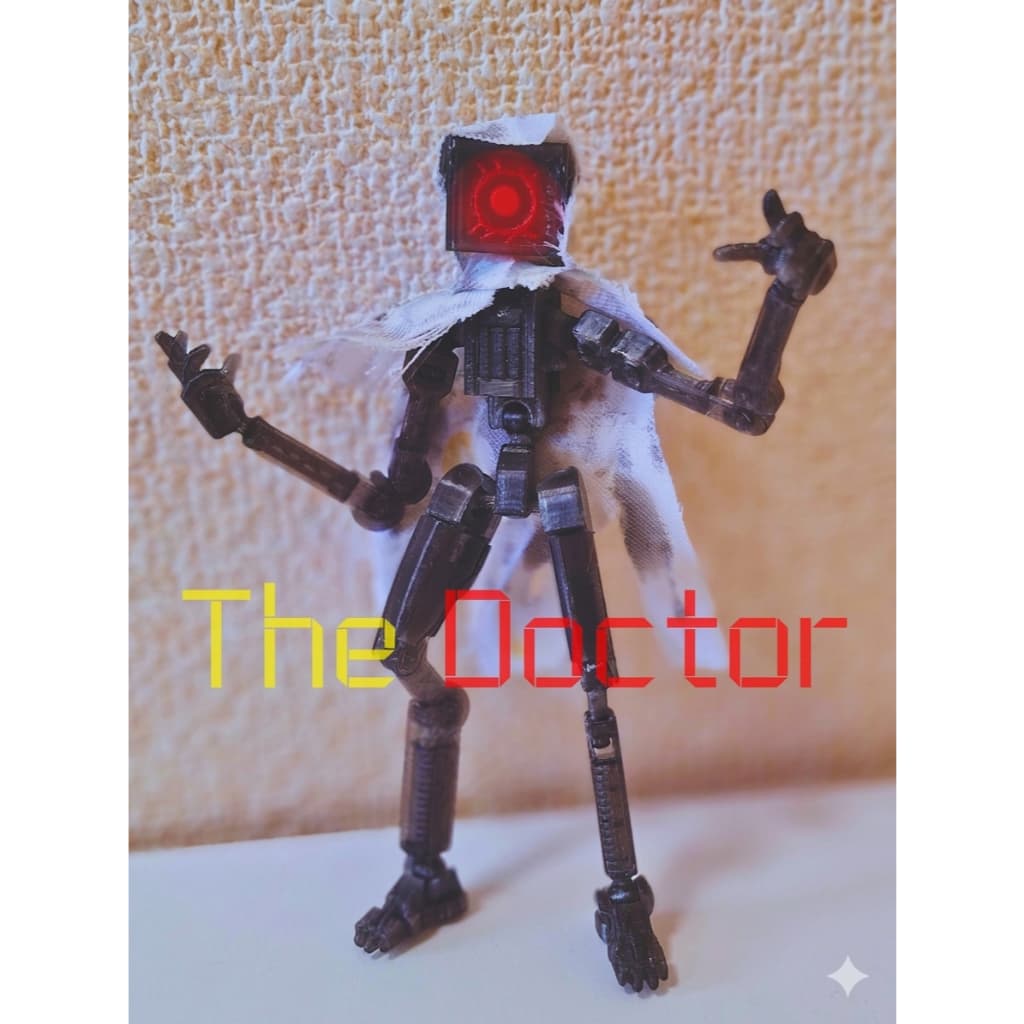 Dummy 13 The Doctor JÁ MONTADO COM CAPA