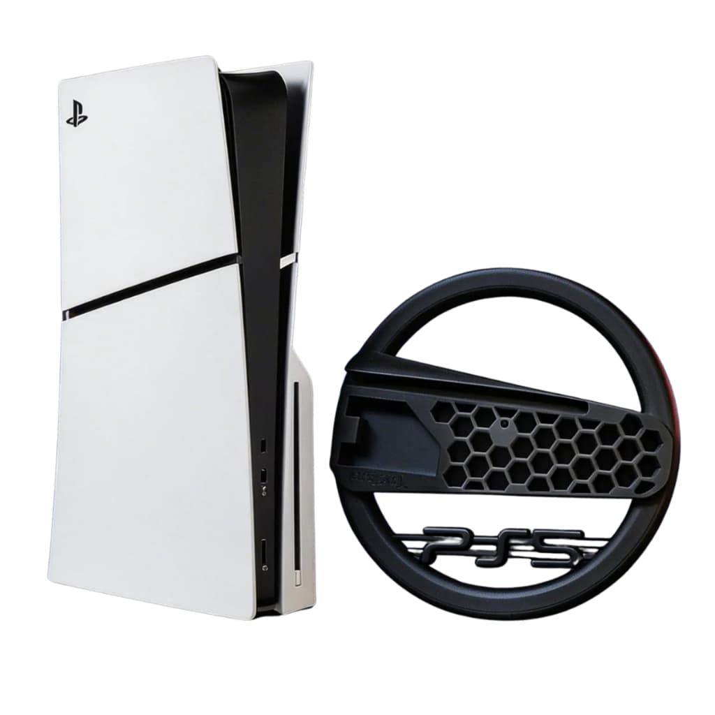 Base Suporte Vertical Para PS5 Slim Antiderrapante Estável p/ PlayStation 5 Digital e Disco