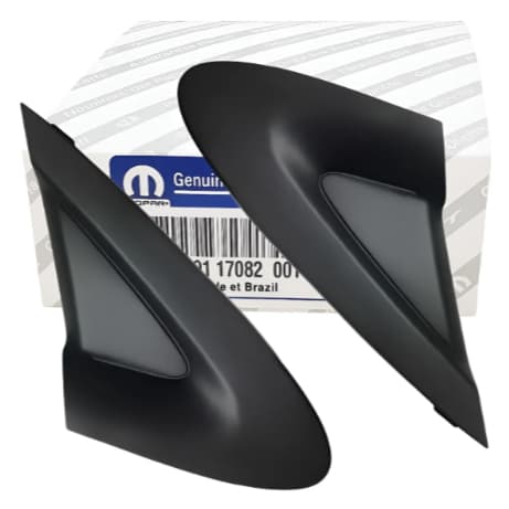 PAR MOLDURA VIDRO ACABAMENTO PARALAMA FIAT PUNTO 08/17 GENUINO
