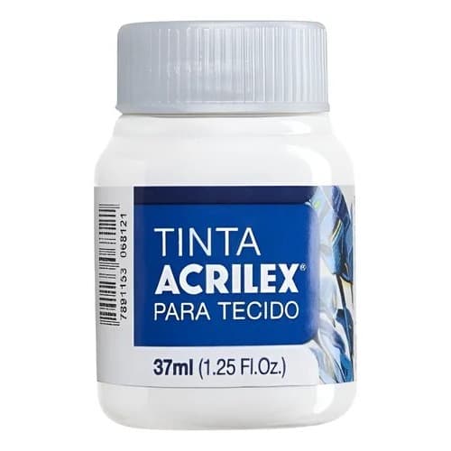 Tinta Tecido Fosca 37ml Incolor / Clareador Acrilex