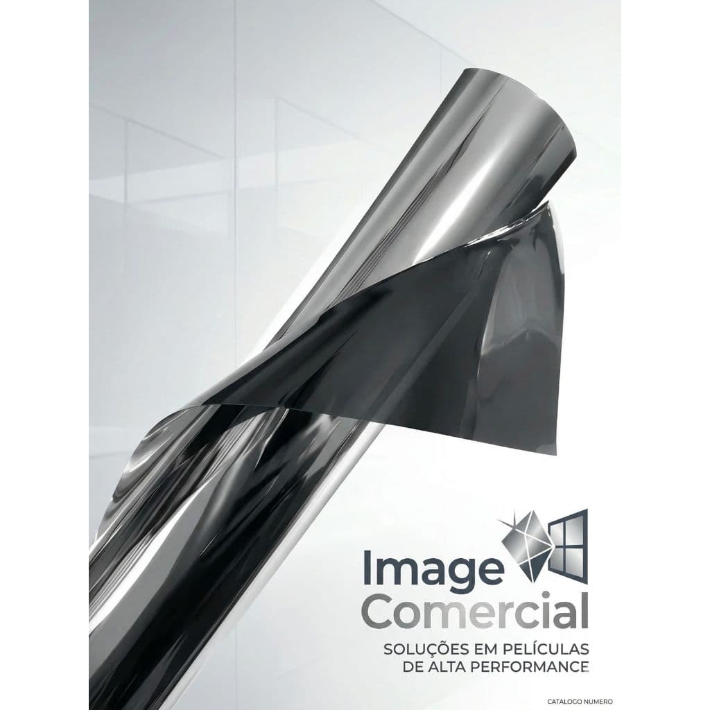 Película Insulfilm Profissional Prata Espelhada e Prata/Fumê Silverblack G5 0,75m x 3,00m