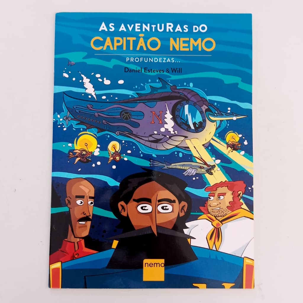 Livro - As Aventuras Do Capitao Nemo - Daniel Esteves