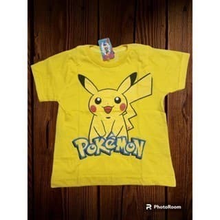 Camisa Menino Infantil Amarela Pokémon (ac)