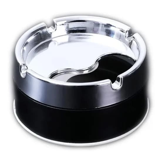 Porta Resíduos Com Tampa Giratória Revestimento Plástico Para Decoração Enfeite De Mesa Muito Lindas