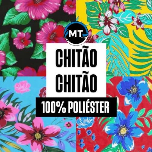 3 Metros Tecido Chitão (Chitão de Poliester ) x (1,50mts larg)
