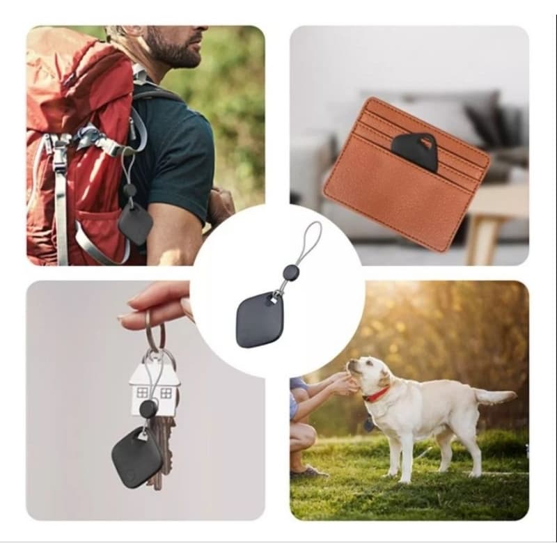 Localizador Bluetooth Smart Tag Compatível Apple Find My Sualio Tag