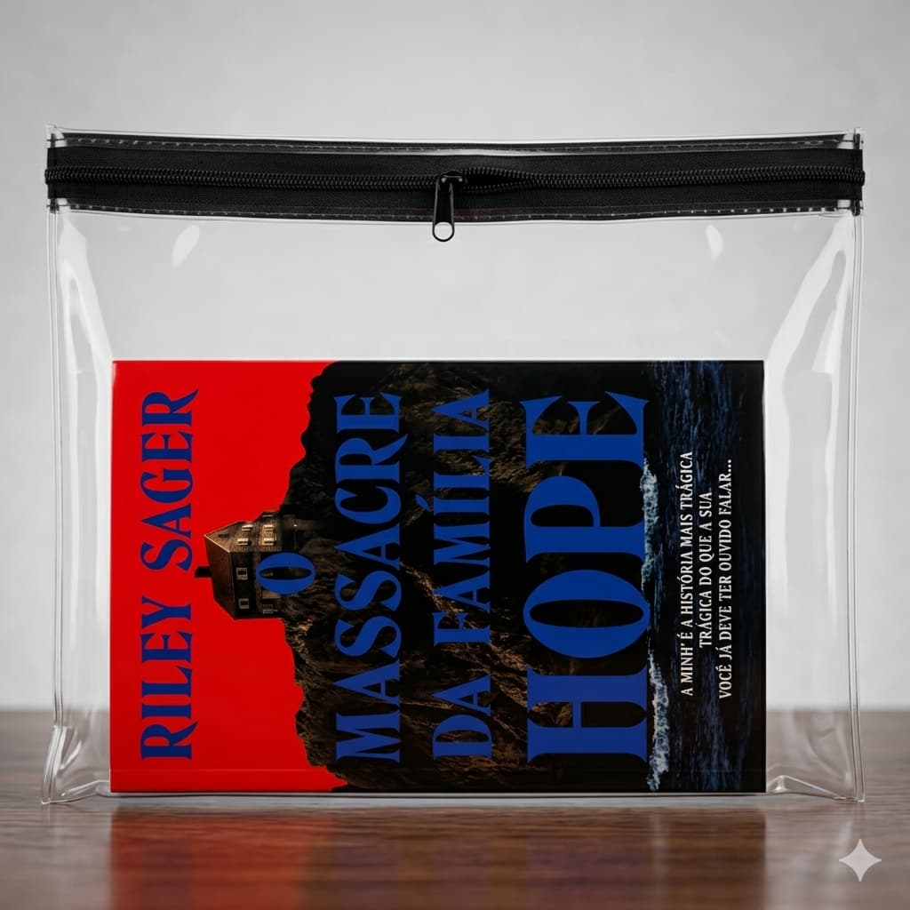 Kit 3 Unidades Protetor de Livros Para Bolsas, Protetor Chuva, Sujeira, Umidade
