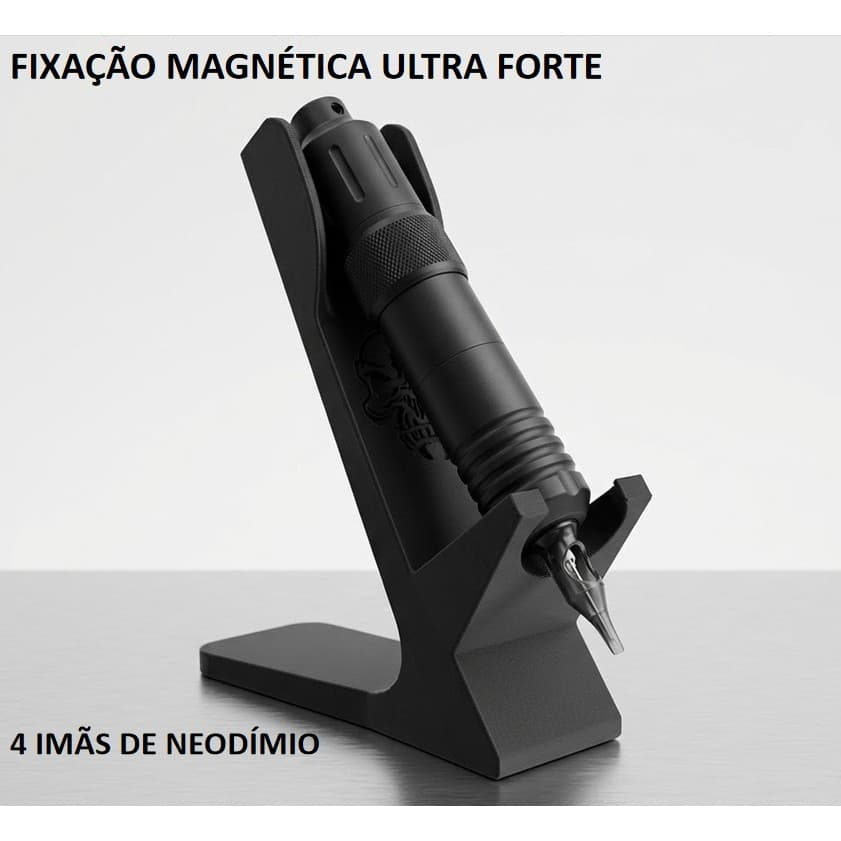 Suporte Máquina Tatuagem Magnético Ímãs Neodímio Pen Rotativa Bobina Bancada ABS Várias Cores