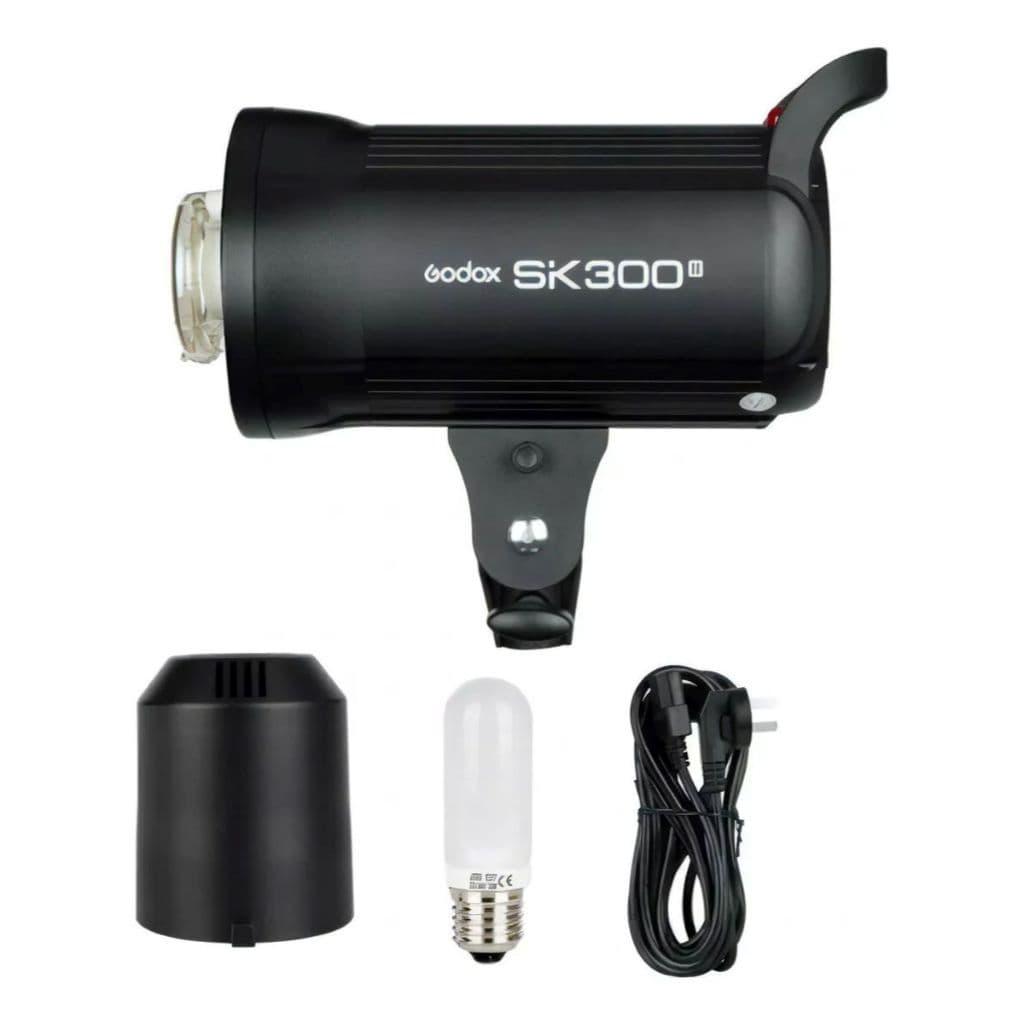 FLASH GODOX PARA ESTÚDIO SK300II  110V E 220V Novo e original.