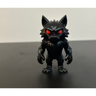 🐺 Mini Lobisomem 3D | Brinquedo Criativo Terror Geek Colecionável