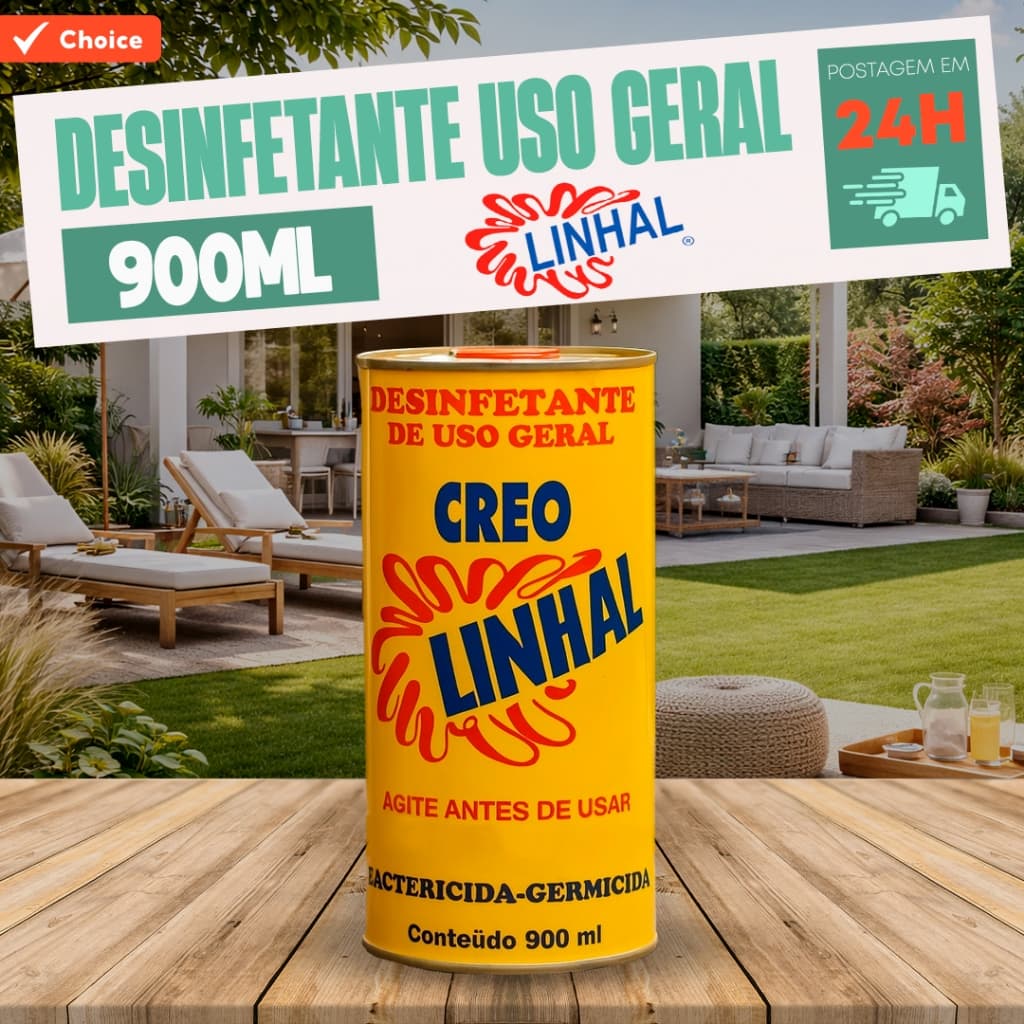 Desinfetante Uso Geral 900 ml Creolinhal