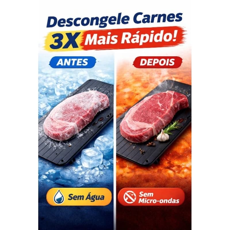 Tabua Magica Cozinha Descongela Muito Rapido Alimentos Tam G