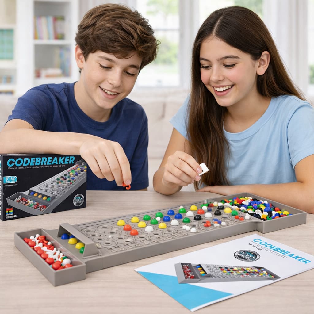Jogo Código Secreto - Senha, jogo familia, jogo de mesa, jogo infantil, adivinhe o codigo, infantil, jogo