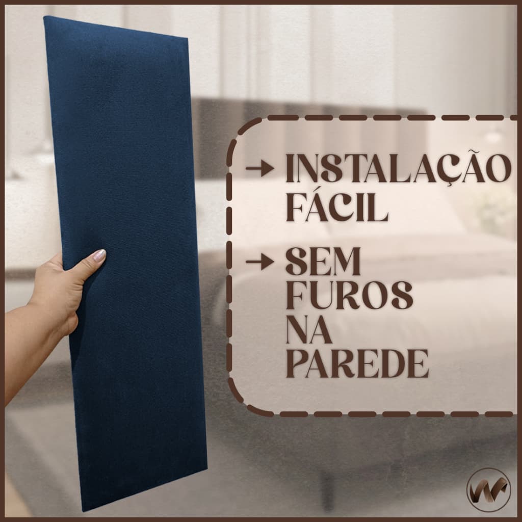 1 Modulo Cabeceira de Cama BOX ADESIVA 60X20!