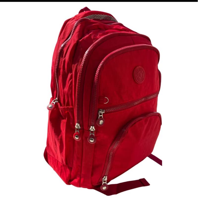 Mochila Escolar Grande Juvenil em Tactel Nylon Feminina Masculina Ideal para Trabalho Faculdade