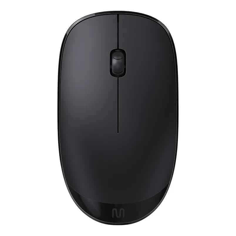 Mouse Sem Fio Ergonômico Ms300 3 Botões Slim 12000dpi Silencioso