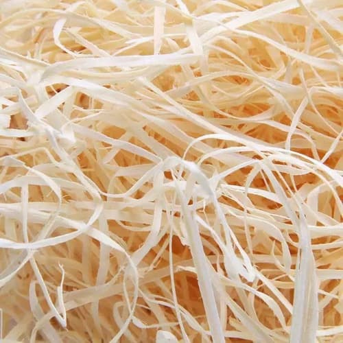 1 kg Palha Madeira Natural para Cestas Decorativas