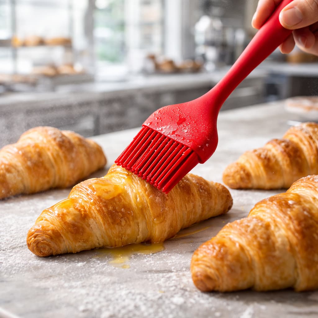 Pincel Culinário de Silicone com Cerdas Flexíveis e Fácil Limpeza ideal para sua casa cozinha