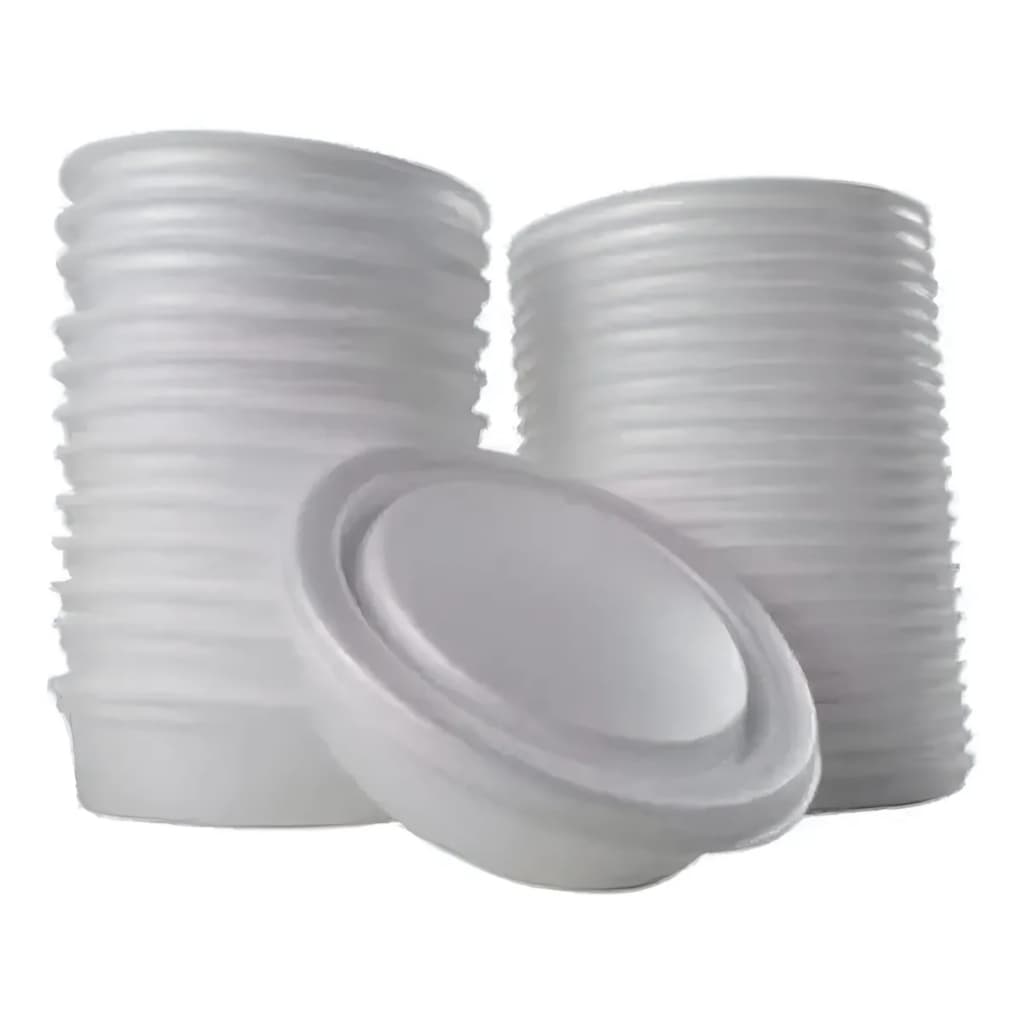 Marmitex de Isopor 750ml Com Tampa 50un/100un
