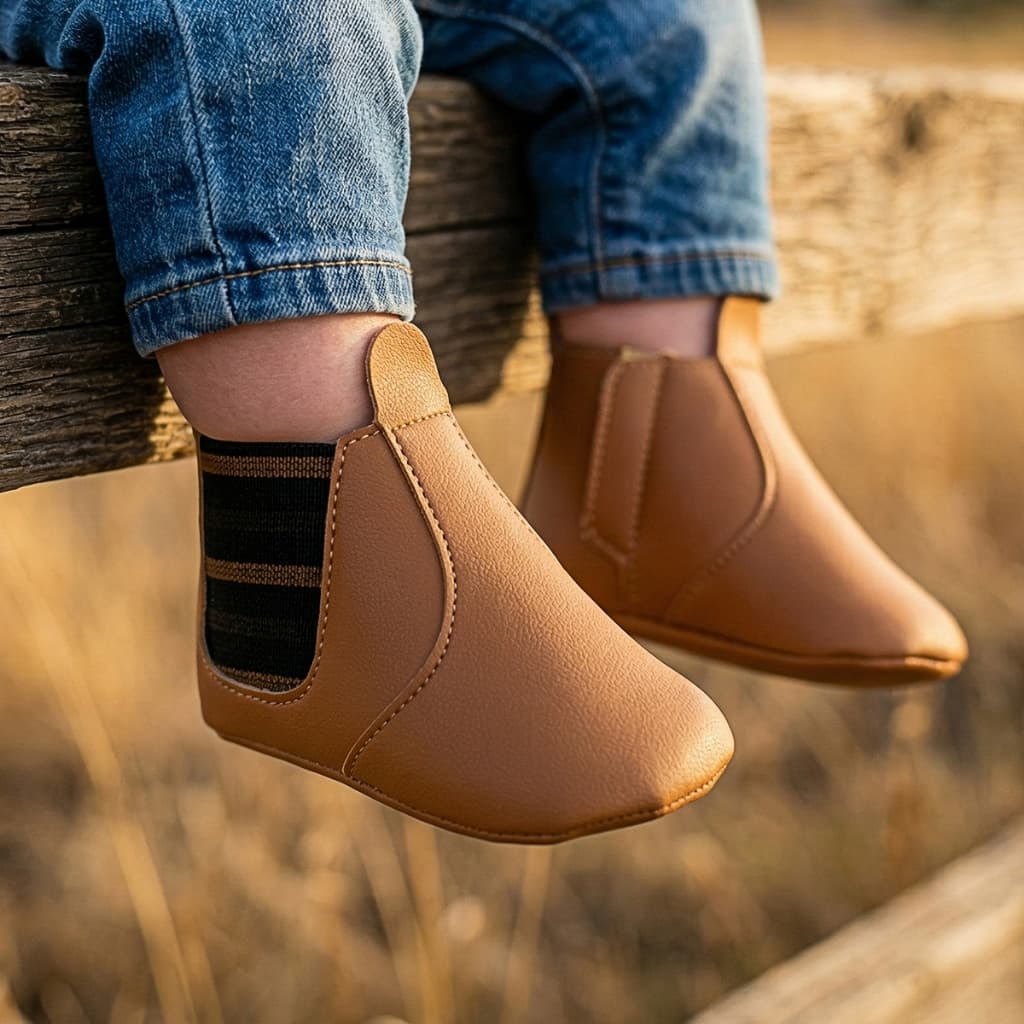 Bota Country Jequinha Para bebê 0 A 12 Meses Confortável Lançamento Direto da Fábrica