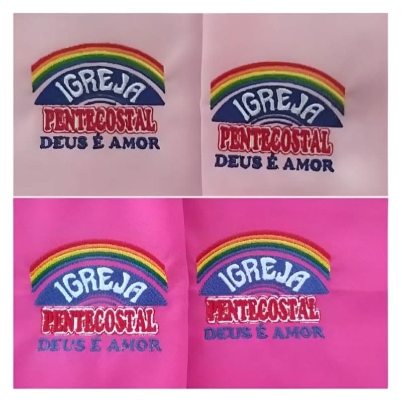 bolsinhos prontos para aplicação Igreja Deus É Amor